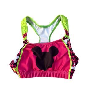 GK x Disney Minnie Mouse Cheerleading Crop Top Size Child Medium